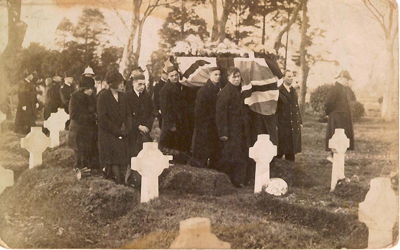 Photo of Alfred Harry Robert Gascoyne's funeral